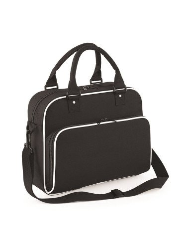 BagBase BG145 - Junior Dance Bag Size:39x16x29cm. 15 litres Colors:Noir/Blanc